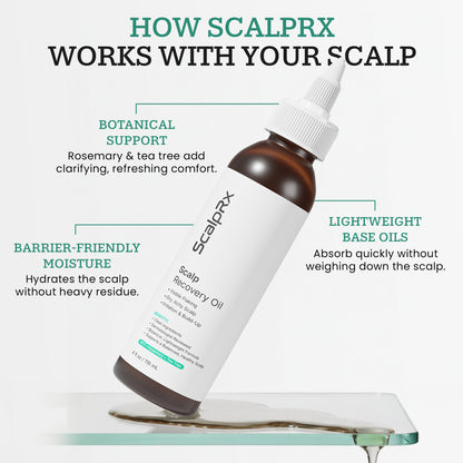 ScalpRx Scalp Recovery Oil – Dandruff & Itch Relief