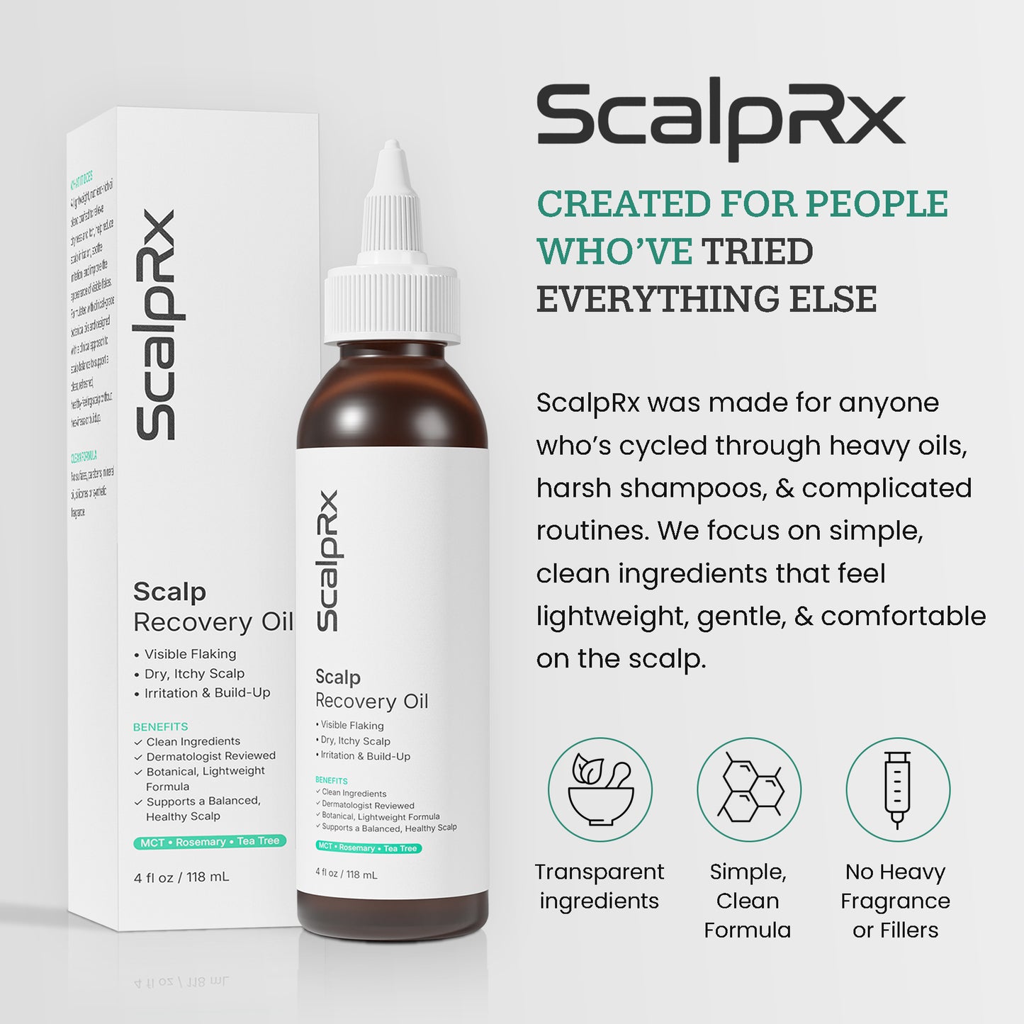 ScalpRx Scalp Recovery Oil – Dandruff & Itch Relief