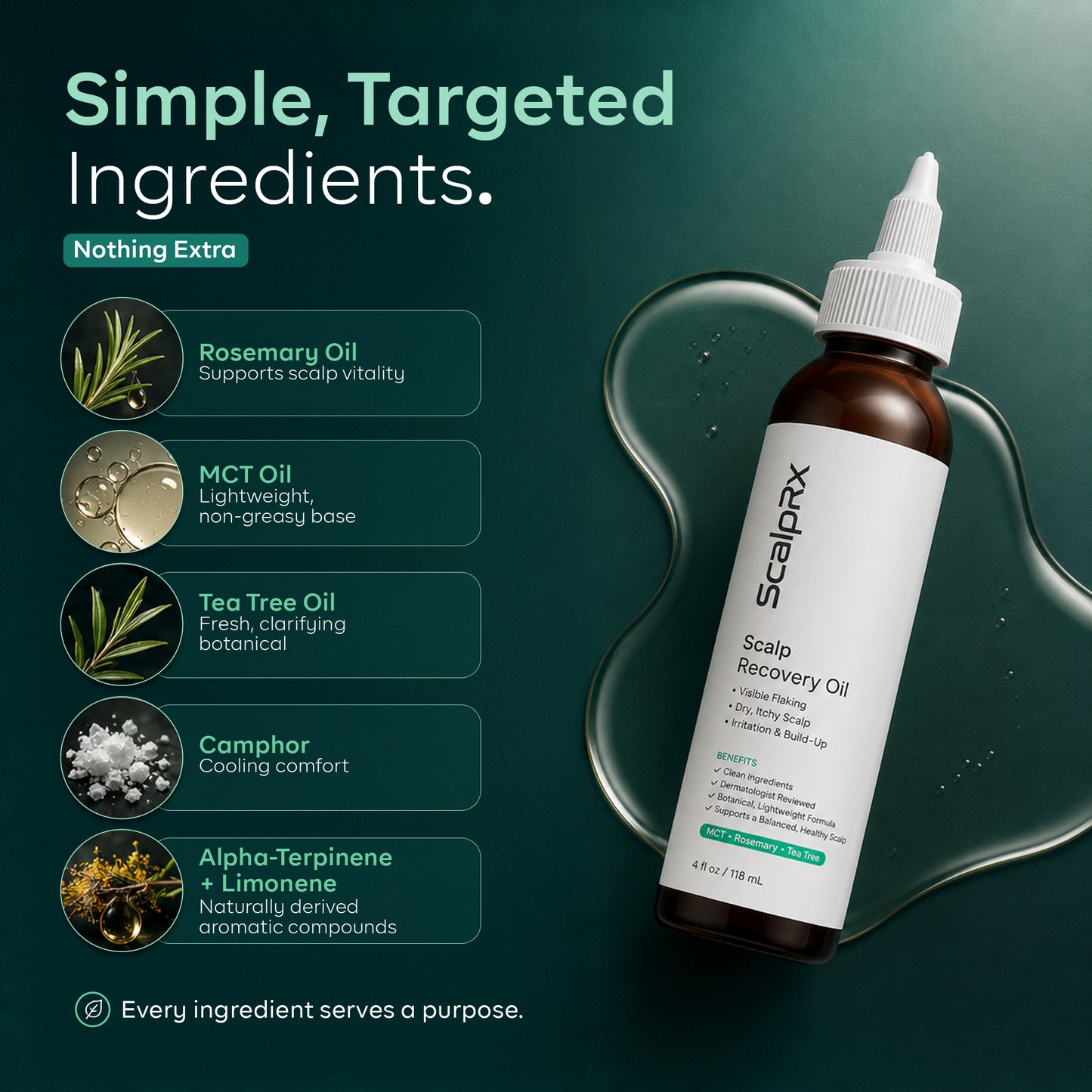 ScalpRx Scalp Recovery Oil – Dandruff & Itch Relief